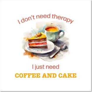 Coffee and Cake Posters and Art